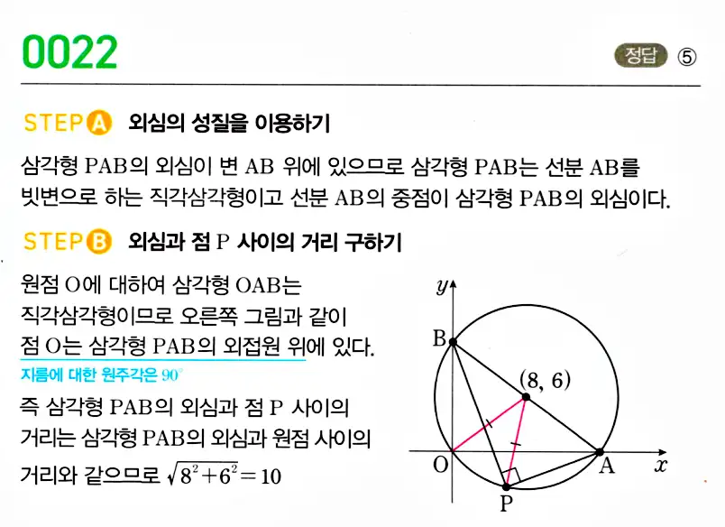 마플시너지 공통수학2 답지 23번