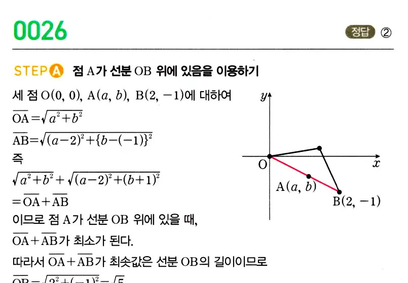 마플시너지 공통수학2 답지 26번