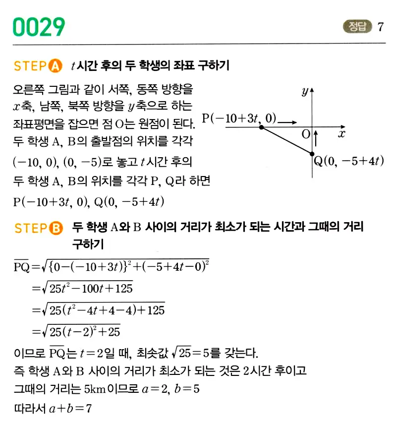 마플시너지 공통수학2 답지 30번