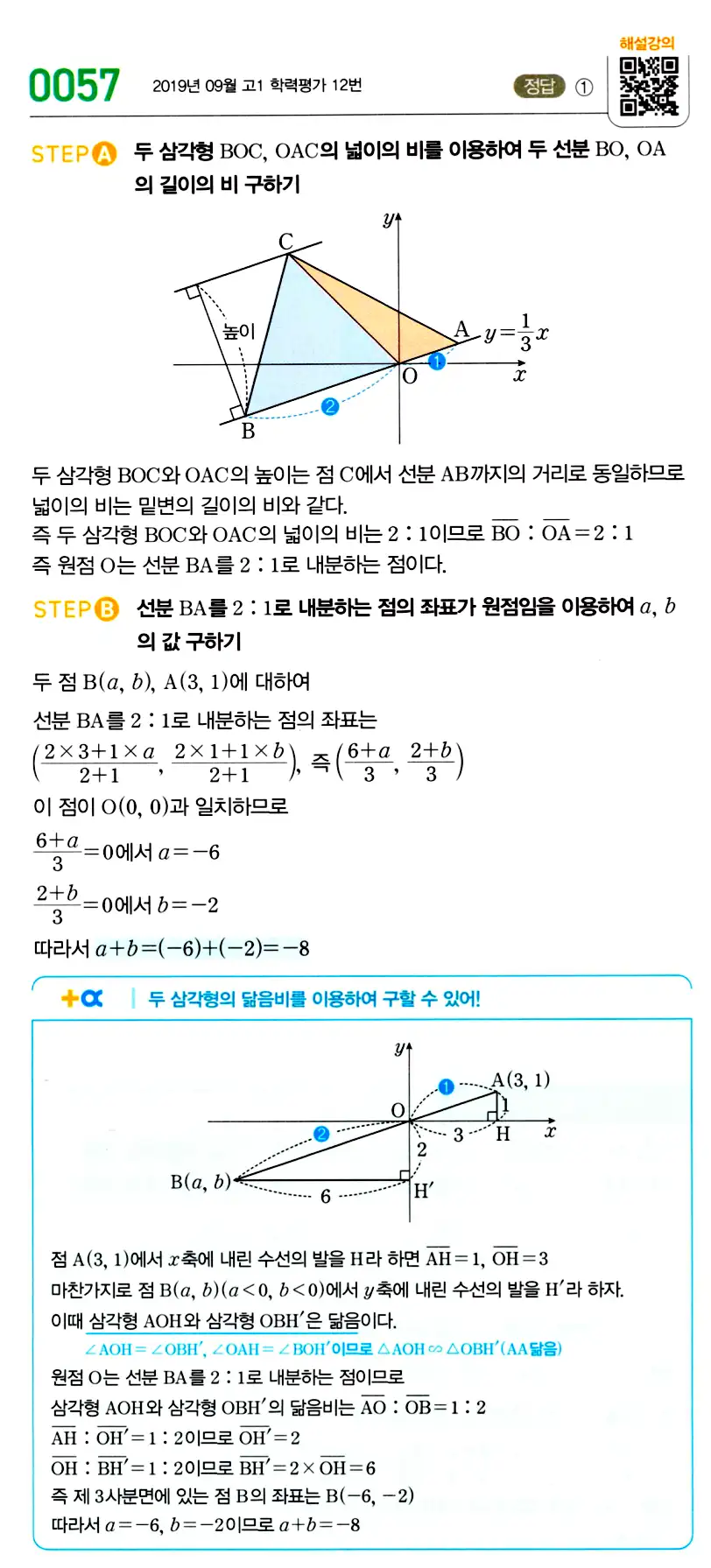 마플시너지 공통수학2 답지 추가해설