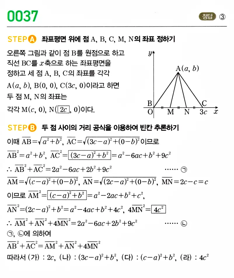 마플시너지 공통수학2 답지 해설