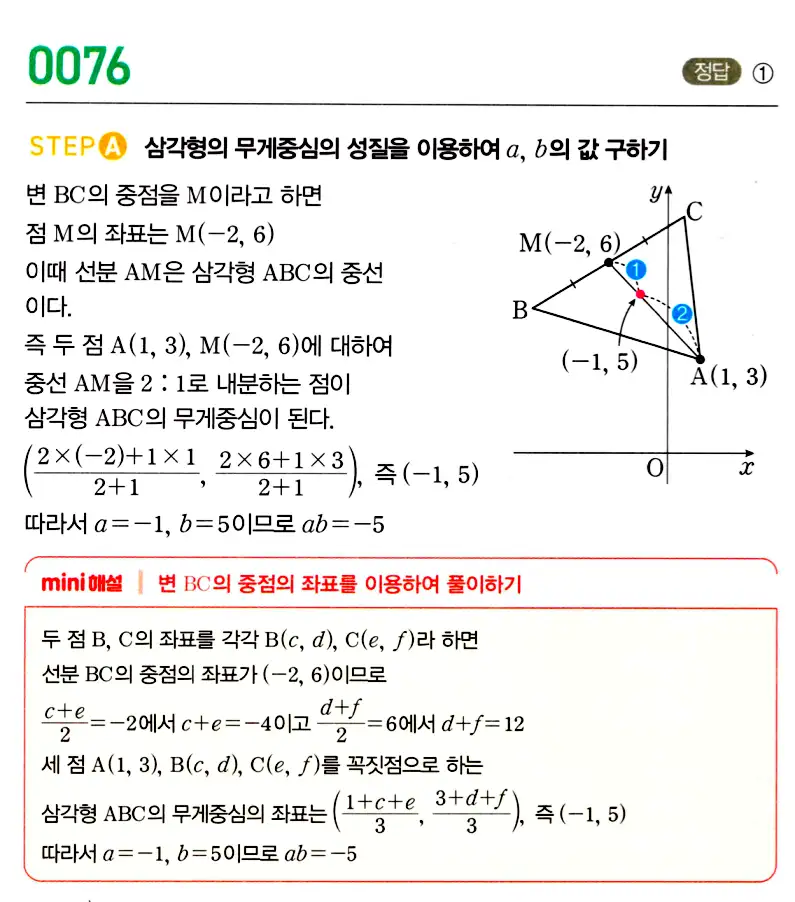 마플시너지 공통수학2 답지