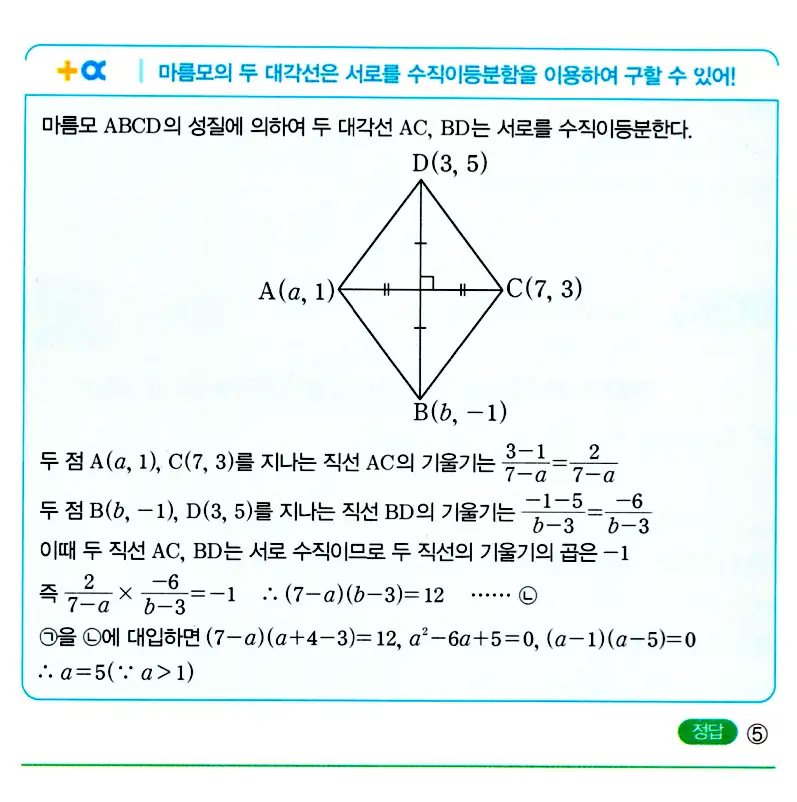 마플시너지 공통수학2 답지 93번