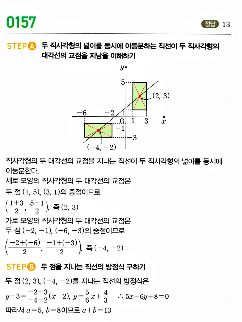 마플시너지 공통수학2 답지 159번