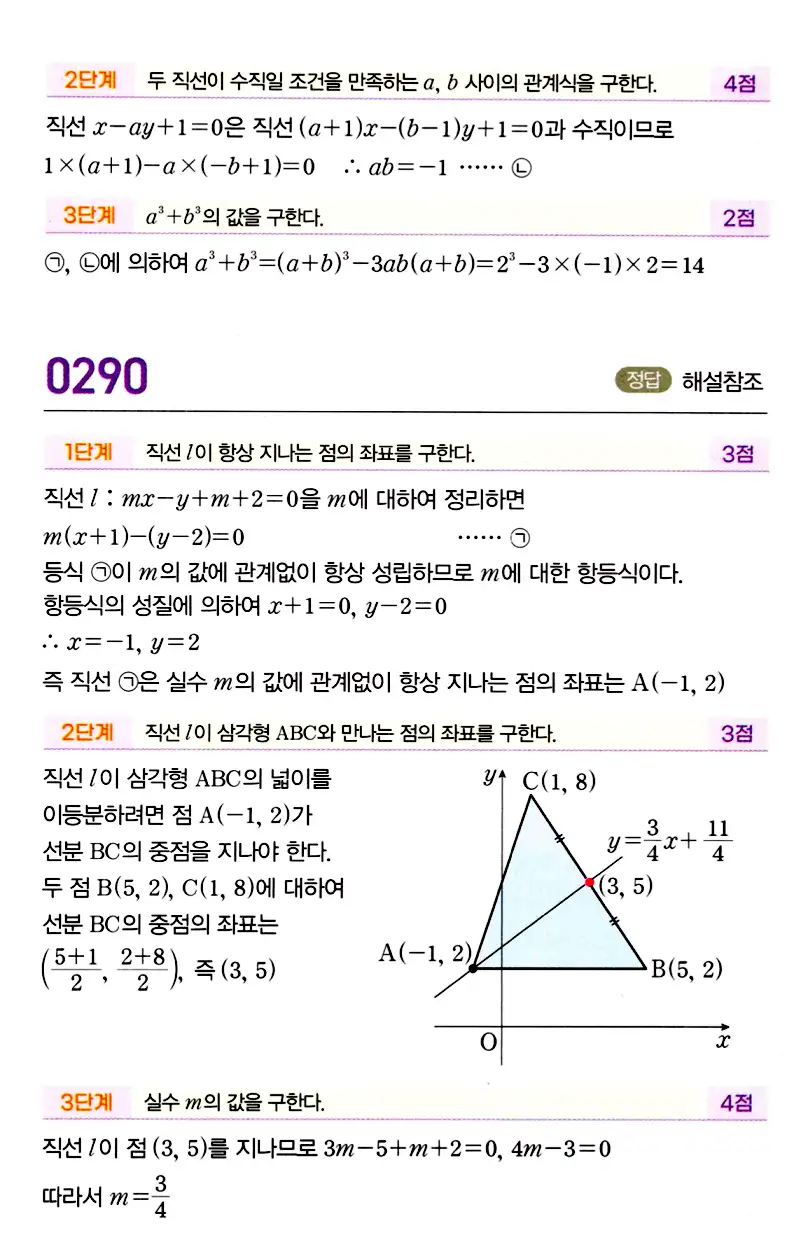 마플시너지 공통수학2 답지 289번
