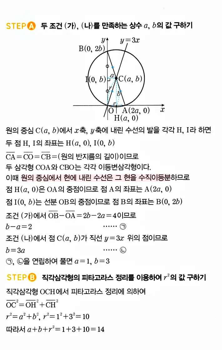 마플시너지 공통수학2 답지 343번