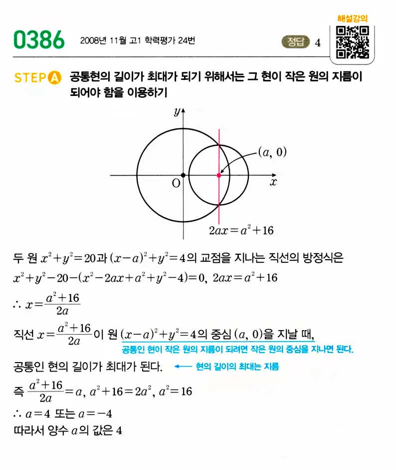 마플시너지 공통수학2 답지 추가해설1