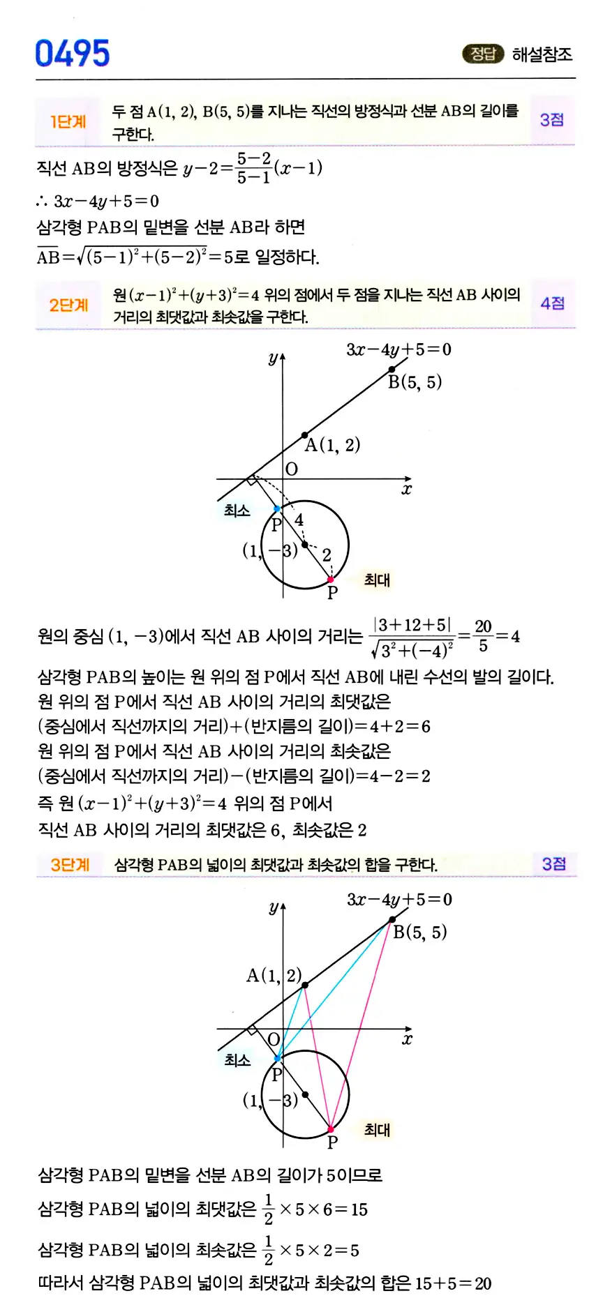 마플시너지 공통수학2 답지 504번