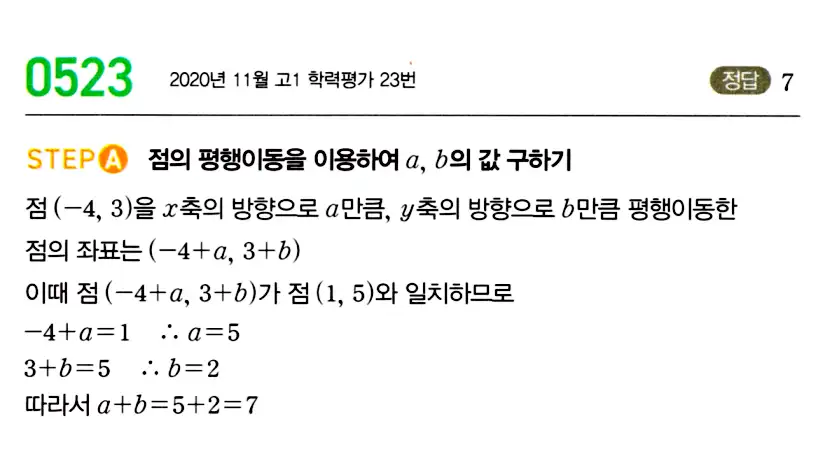 마플시너지 공통수학2 답지 531번