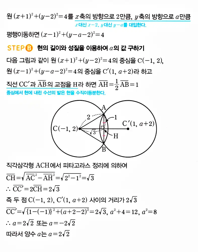 마플시너지 공통수학2 답지 544번