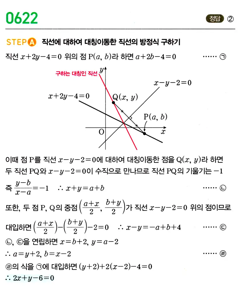 마플시너지 공통수학2 답지 623번
