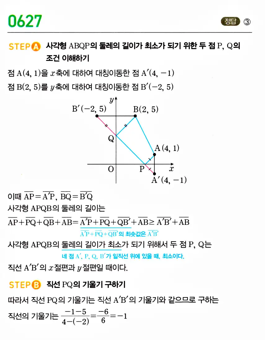 마플시너지 공통수학2 답지 630번