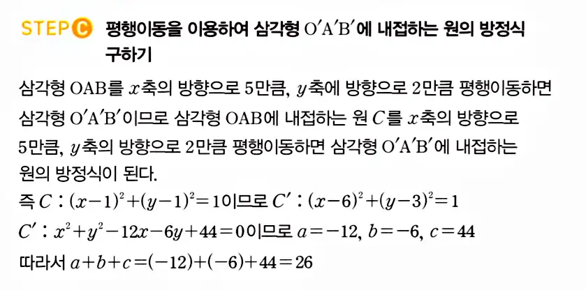 마플시너지 공통수학2 답지 추가해설2