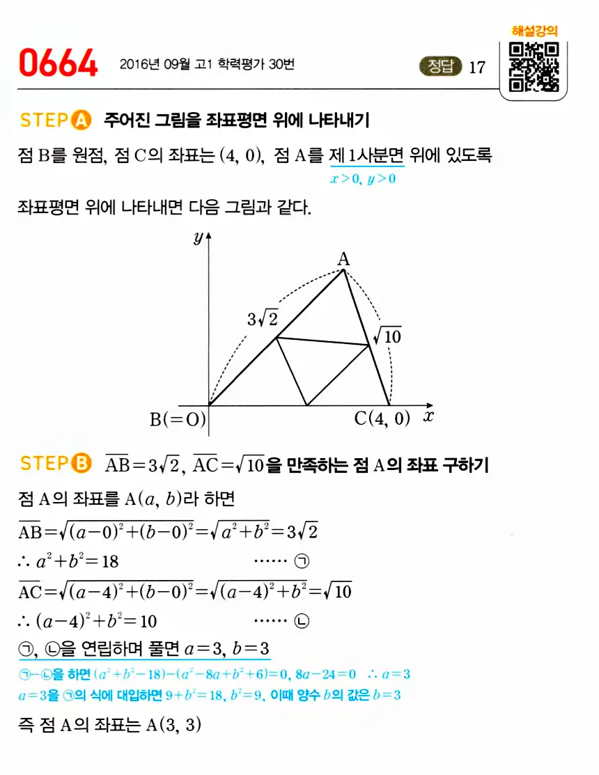 마플시너지 공통수학2 답지 667번
