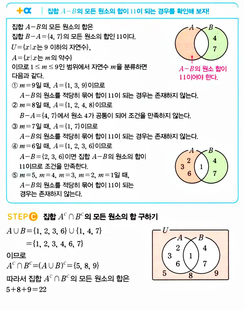 마플시너지 공통수학2 답지 803번