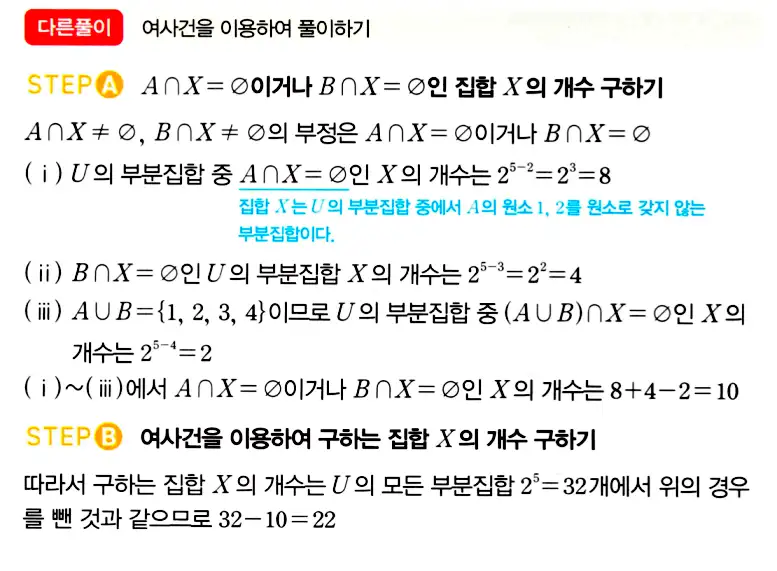 마플시너지 공통수학2 답지 851번