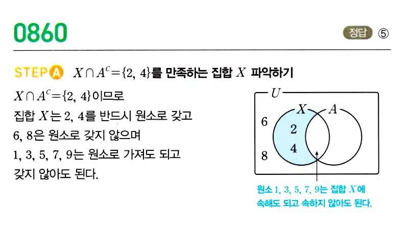 마플시너지 공통수학2 답지 856번