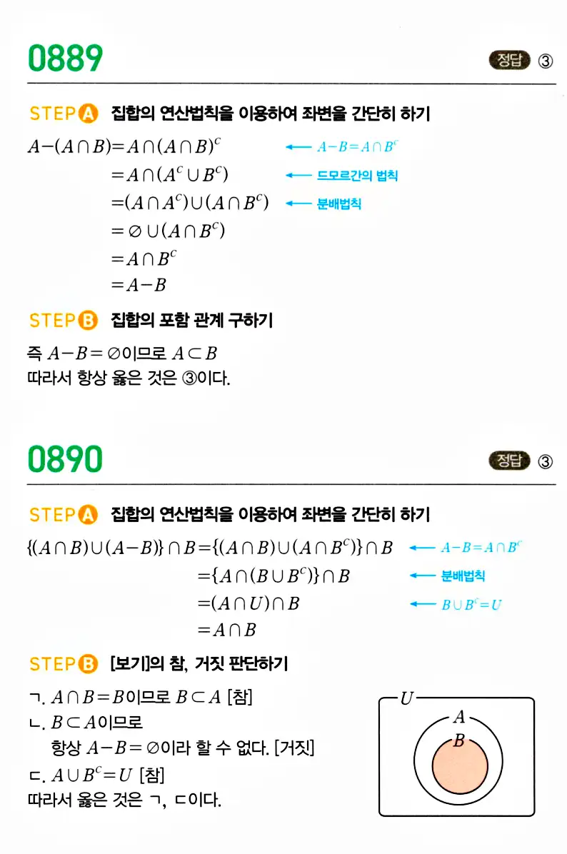 마플시너지 공통수학2 답지 886번