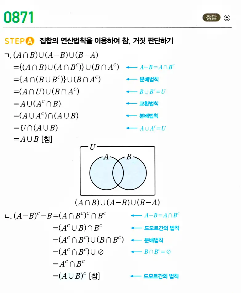 마플시너지 공통수학2 답지 872번
