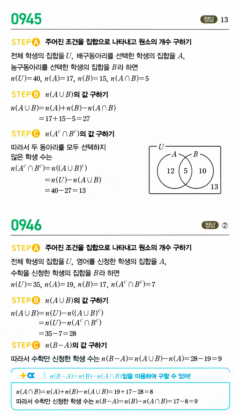 마플시너지 공통수학2 답지 942번