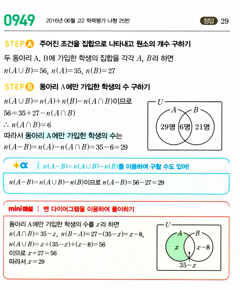 마플시너지 공통수학2 답지 944번