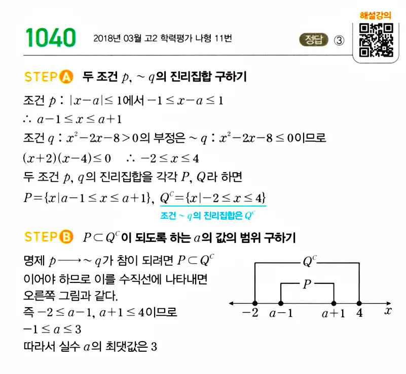 마플시너지 공통수학2 답지 1037번