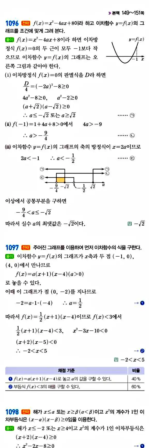 라이트쎈 공통수학1 답지 231