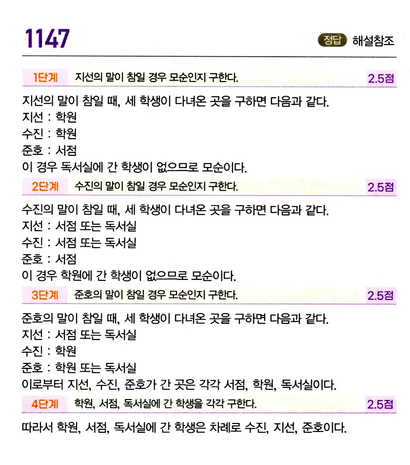 마플시너지 공통수학2 답지 1146번