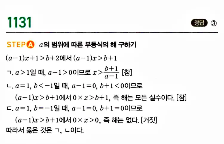 마플시너지 공통수학1 답지 해설