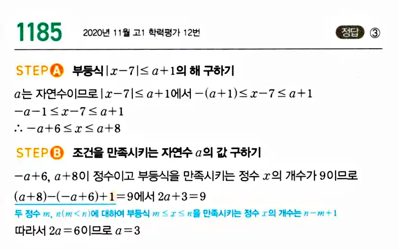 마플시너지 공통수학1 해설