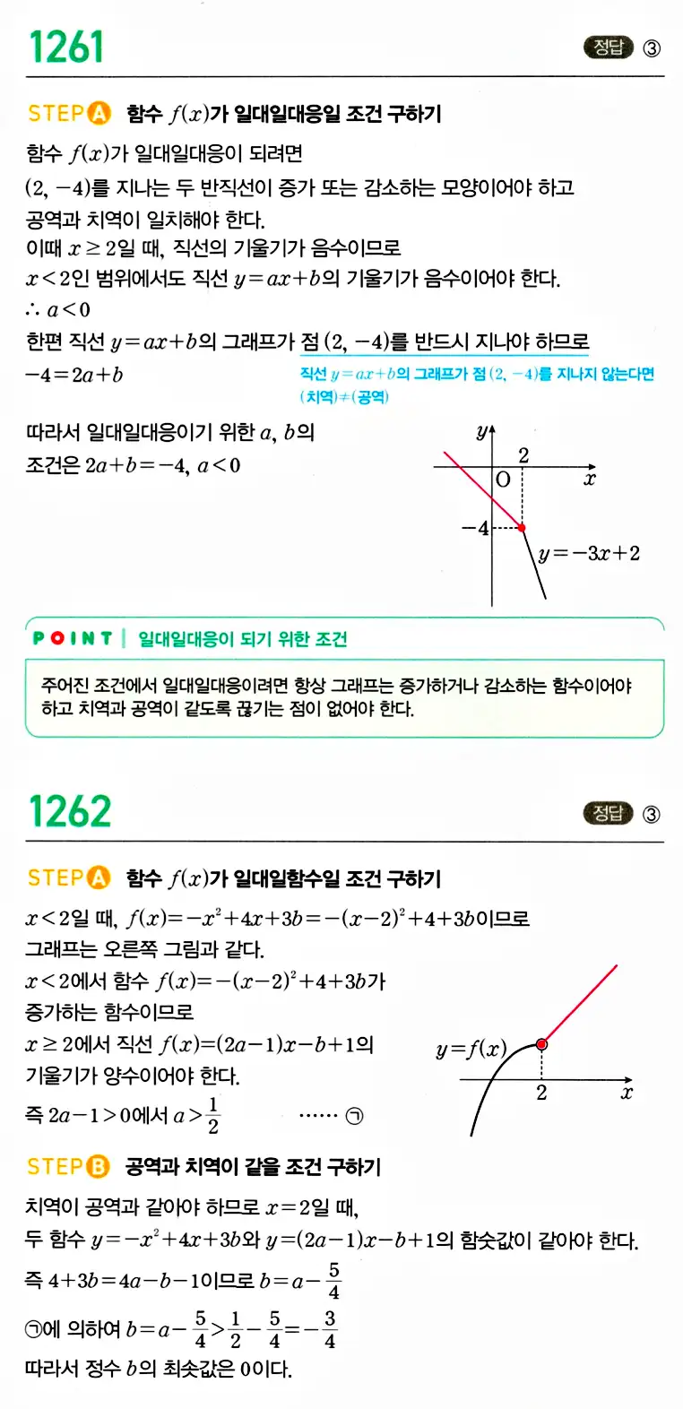 마플시너지 공통수학2 답지 1262번