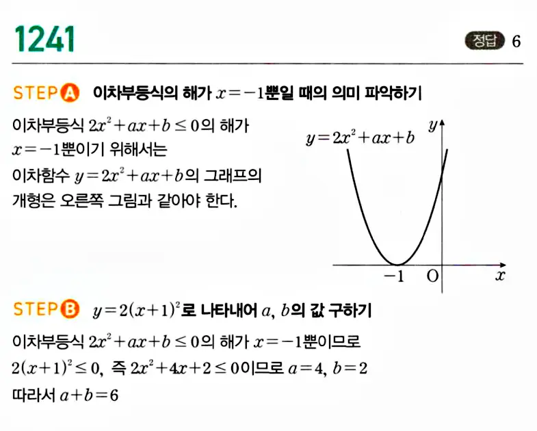 마플시너지 공통수학1 답지 해설