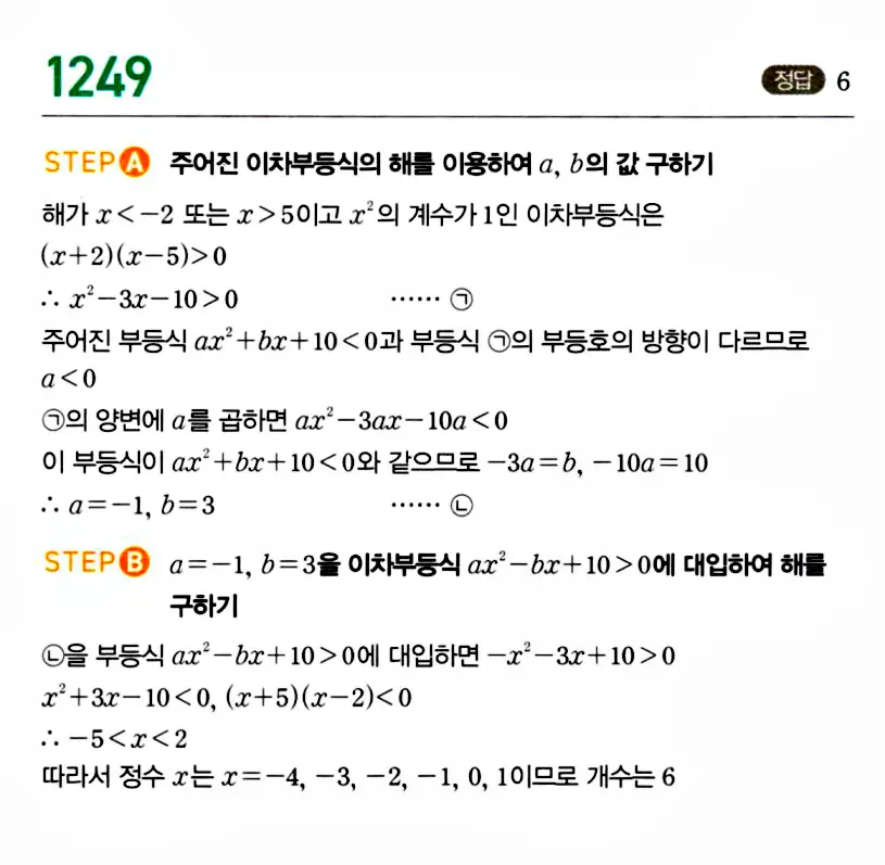 마플시너지 공통수학1 답지 해설