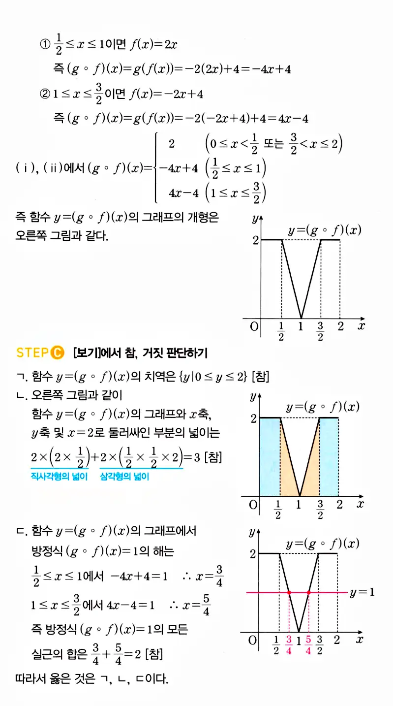 마플시너지 공통수학2 답지 1391번
