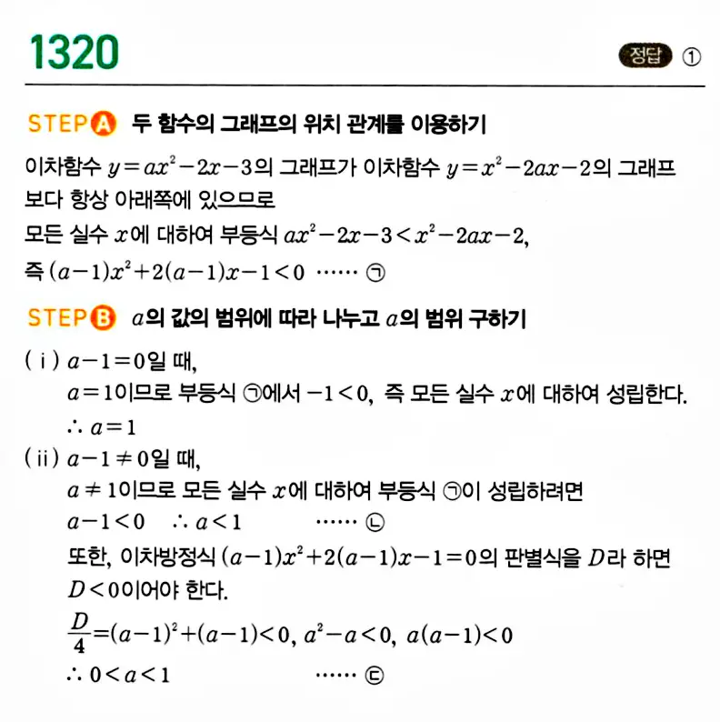 마플시너지 공통수학1 답지 해설