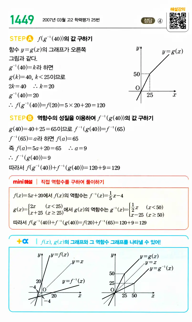 마플시너지 공통수학2 답지 1446번