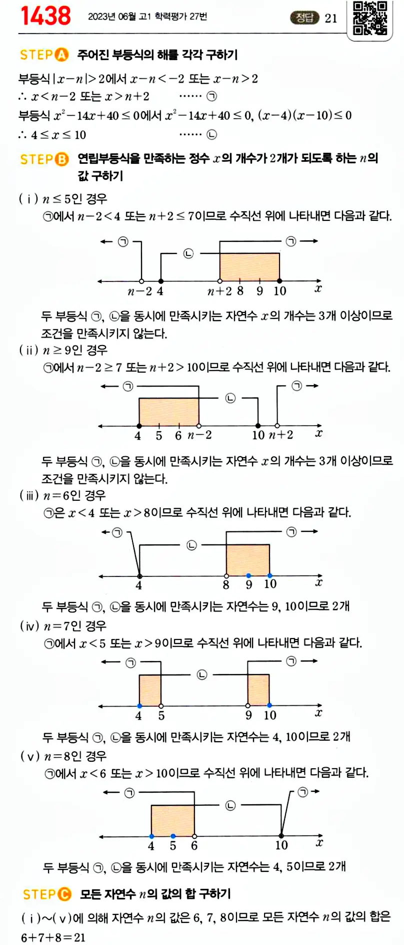 마플시너지 공통수학1 답지 해설