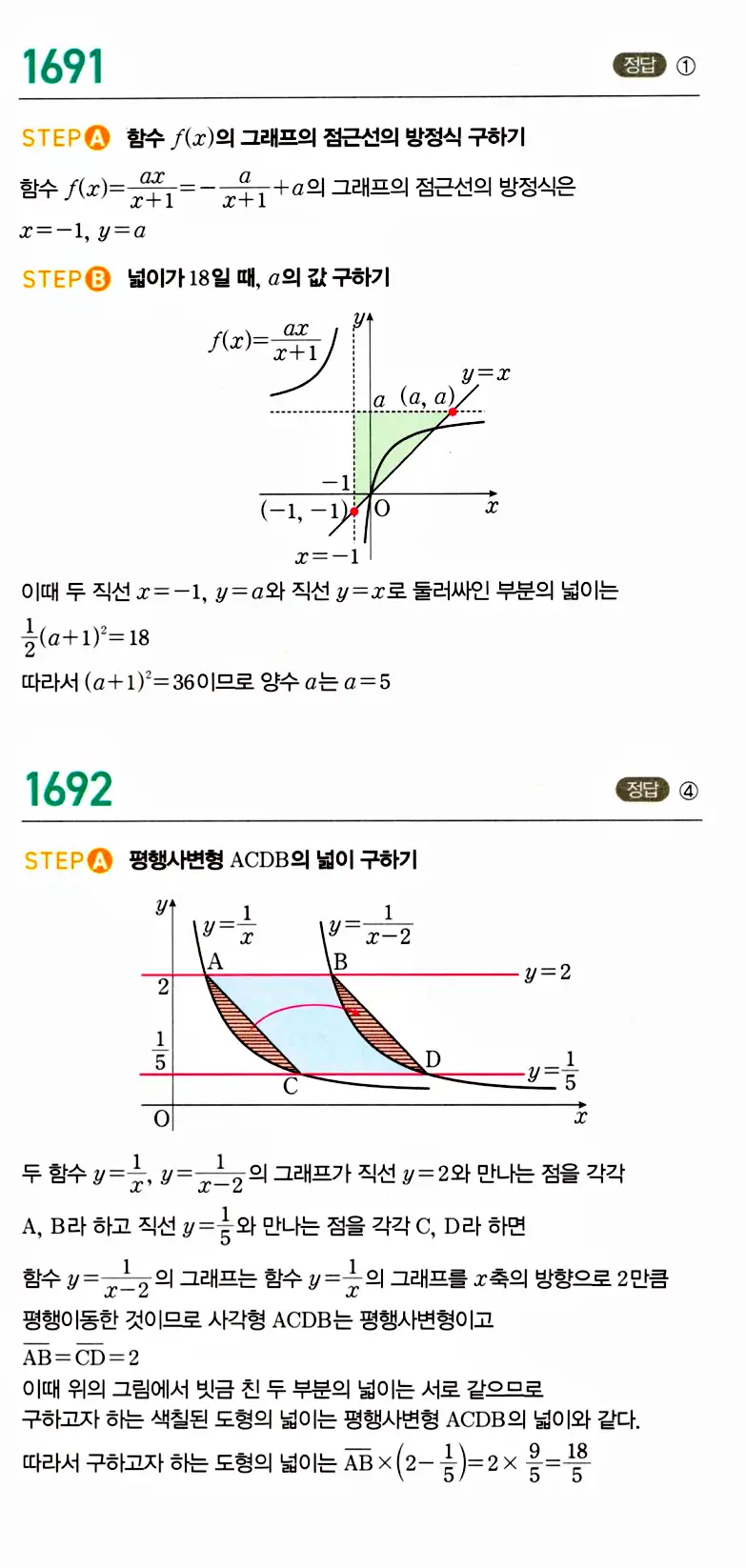 마플시너지 공통수학2 답지 1689번