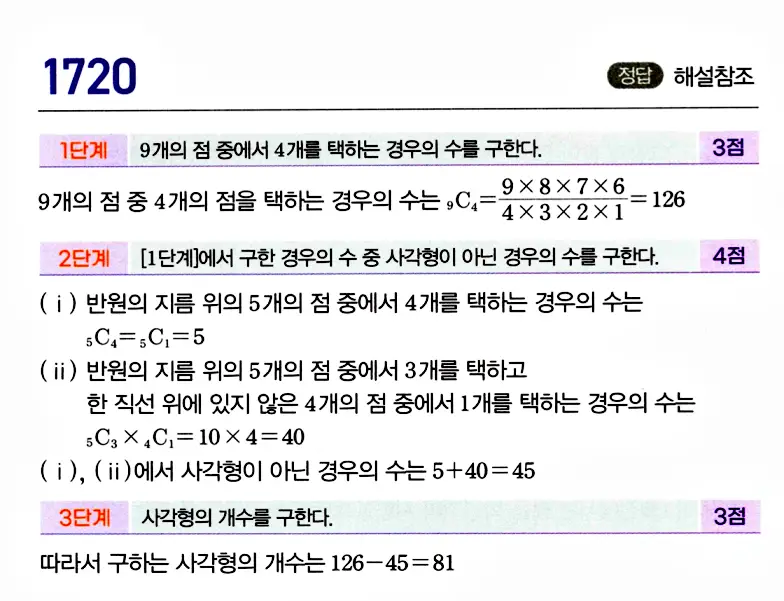 마플시너지 공통수학1 답지 해설