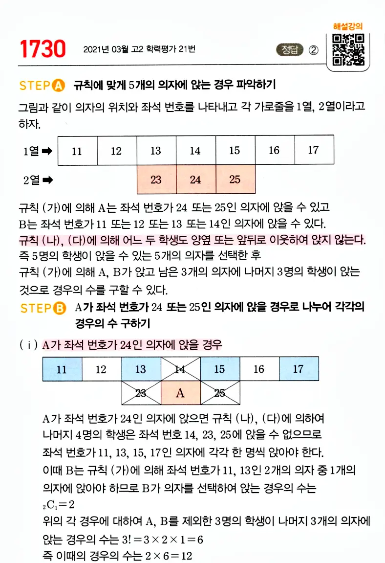 마플시너지 공통수학1 답지 해설