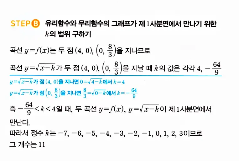 마플시너지 공통수학2 답지 1804번