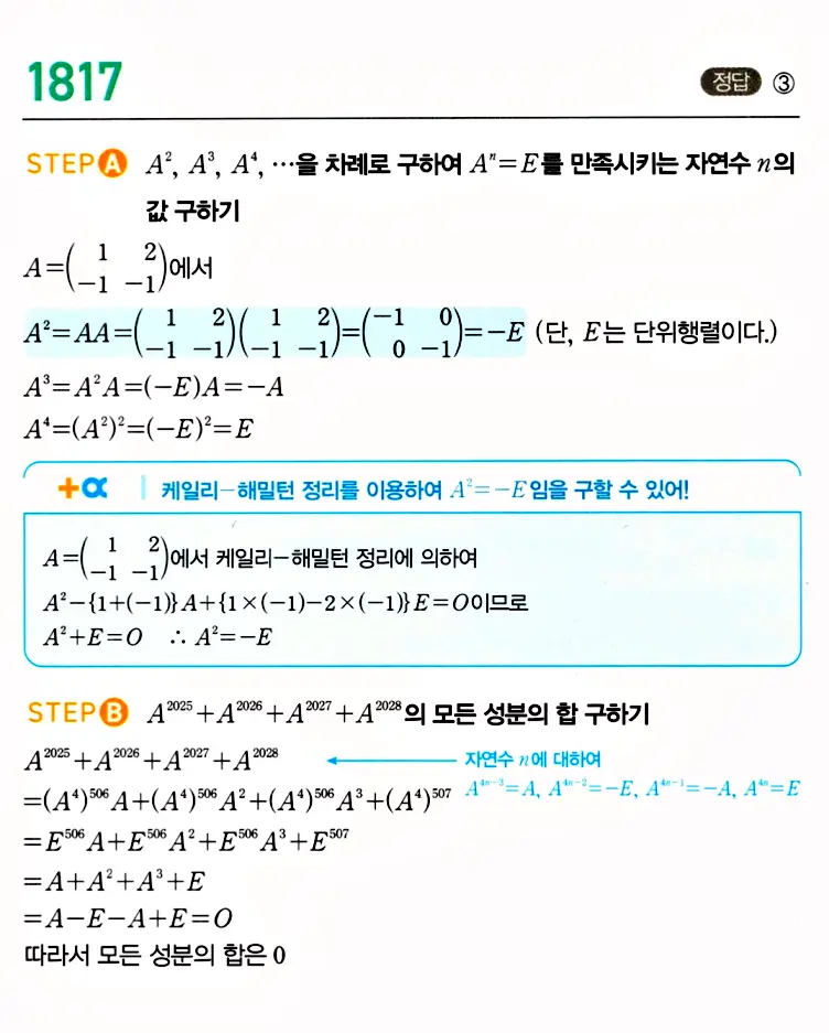 마플시너지 공통수학1 답지 해설