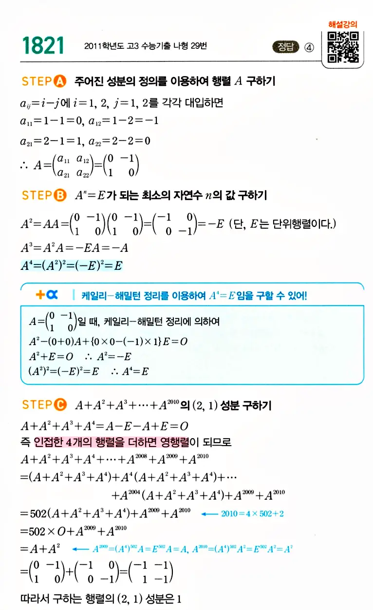 마플시너지 공통수학1 답지 해설