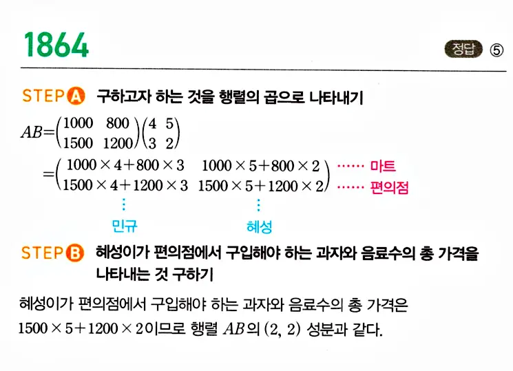 마플시너지 공통수학1 해설 1864번