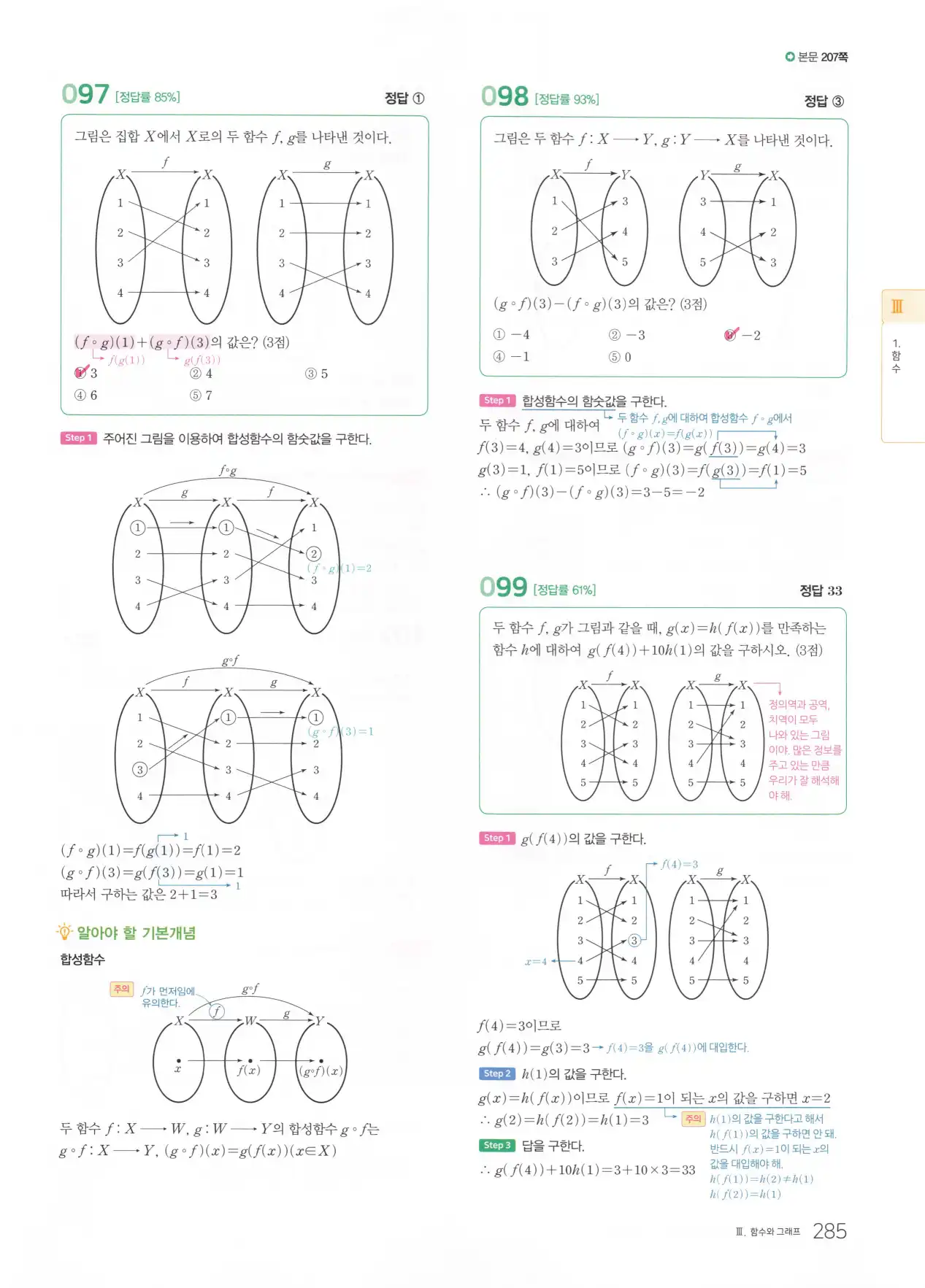 마더텅 고1 공통수학2 해설 287