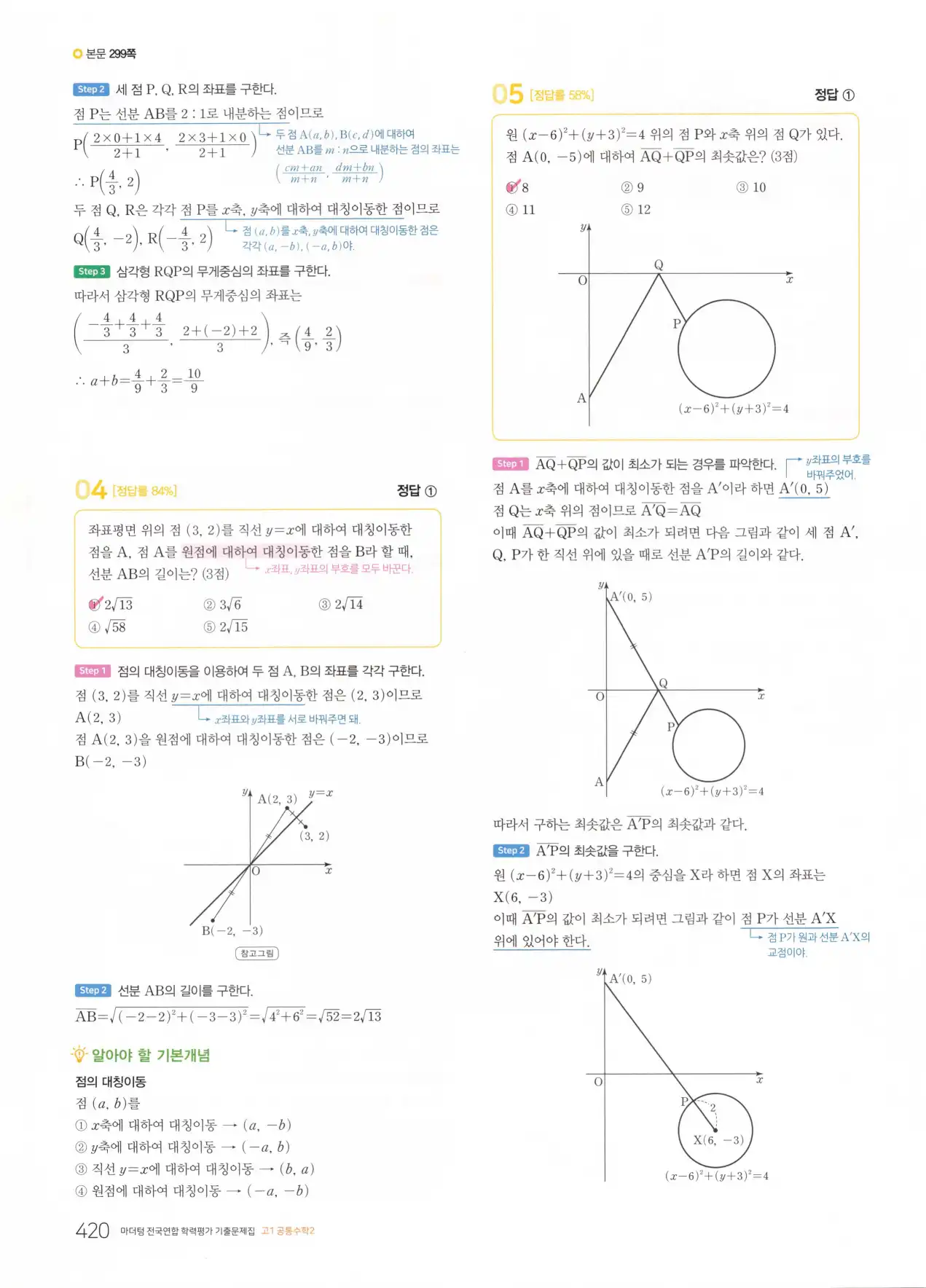 마더텅 고1 공통수학2 해설 422