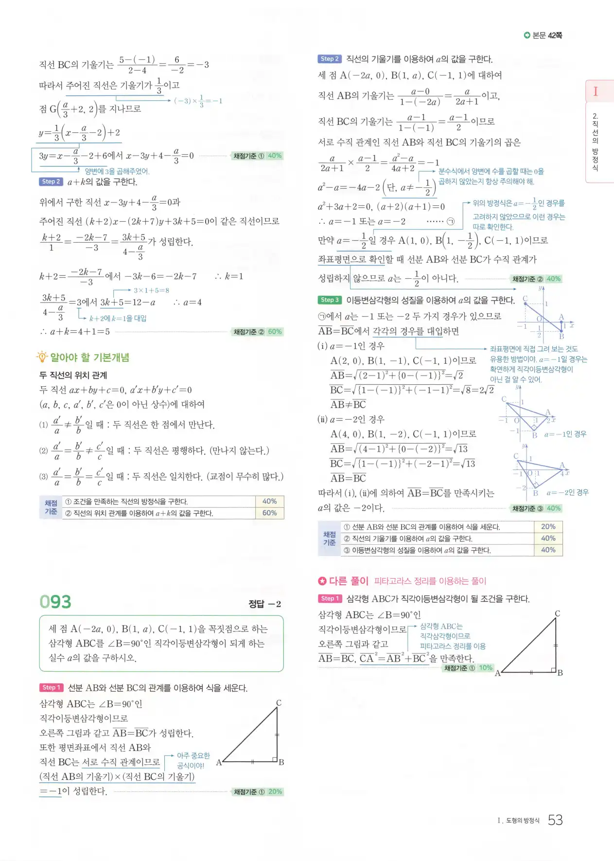 마더텅 고1 공통수학2 해설 55