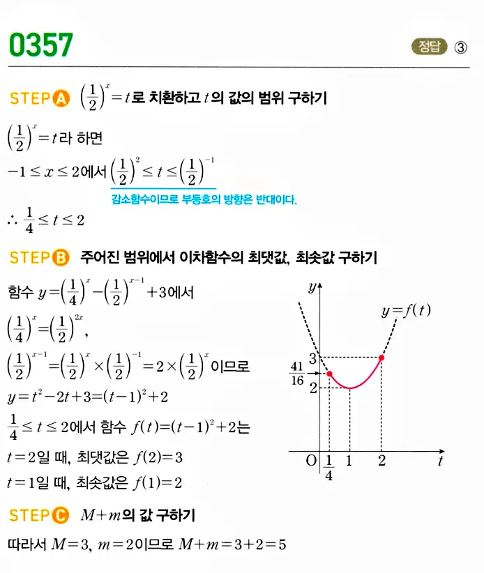 마플시너지 대수 답지 351-400번 7