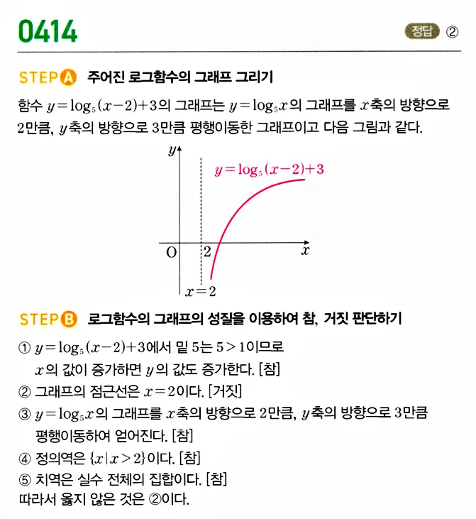 마플시너지 대수 답지 401-450번 10