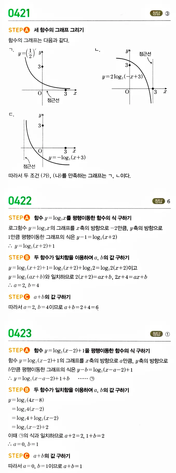 마플시너지 대수 답지 401-450번 16